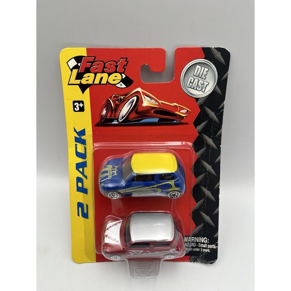 Motormax Fast Lane 2 Pack Sealed RARE WOW LOOK